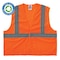 Ergodyne Hi-Vis Safety Vest, 100% recycled polyester, Orange, Size S/M 8205HL-ECO - alternate 1